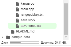 Pollard's Kangaroo find solutions to the discrete logarithm secp256k1 PRIVATE KEY + NONCES in a known range